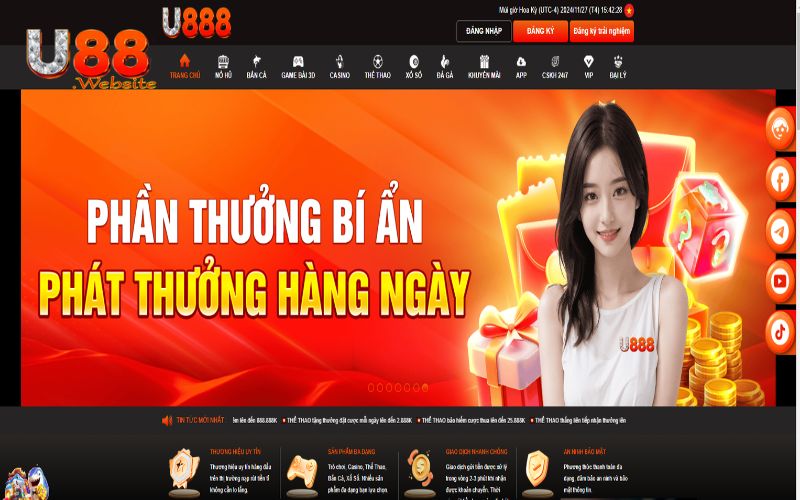 Giới thiệu về sảnh U88 Jackpot